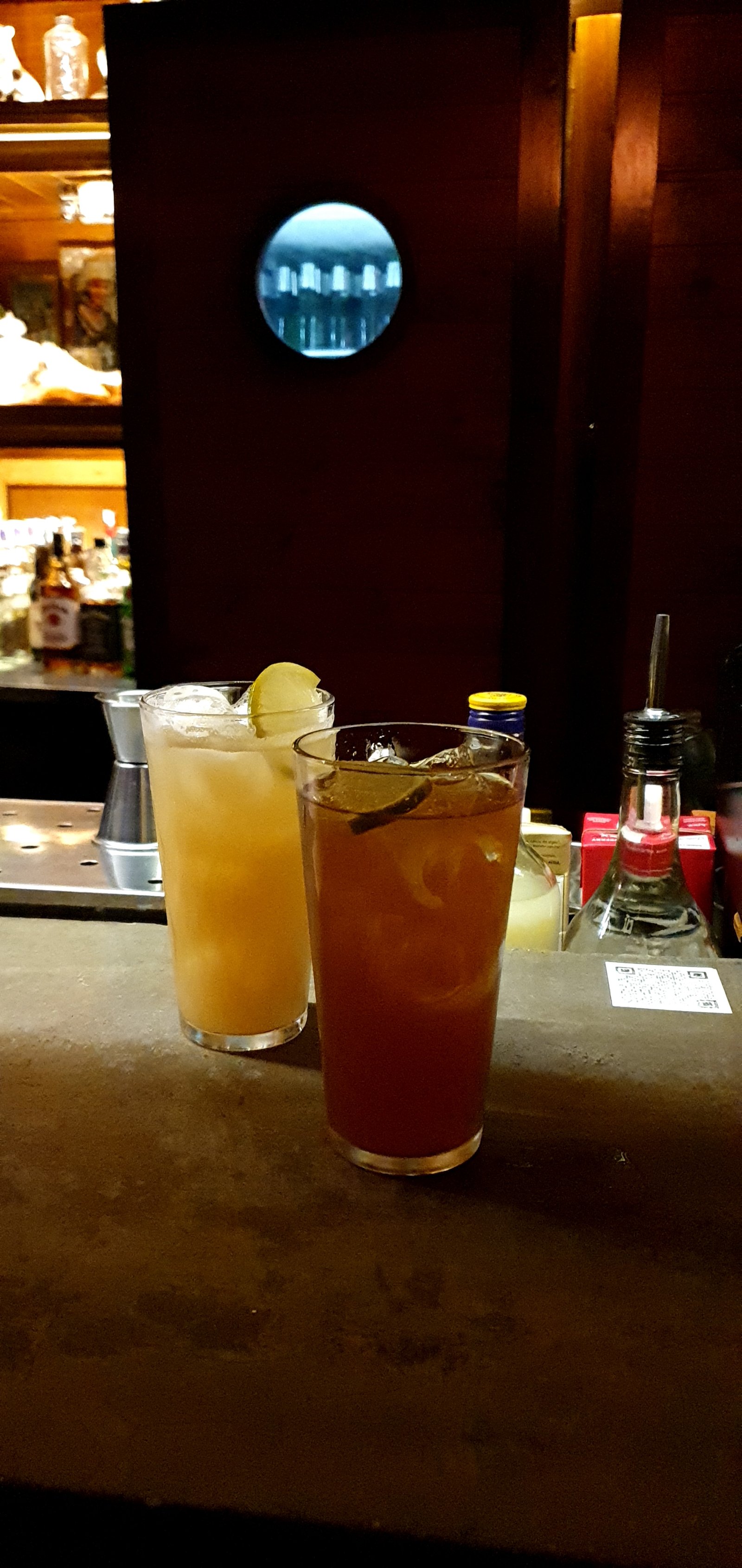 Dois drinks no centro Histórico